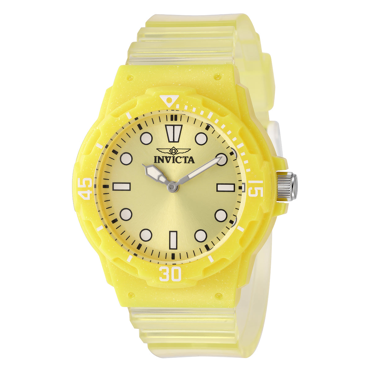 Invicta Celestial Women's Watch - 35mm, Transparent, Yellow (49211)